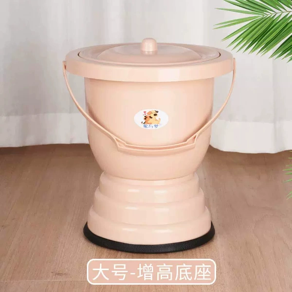 Large khaki color+pressure ring+height base+non -slip pad