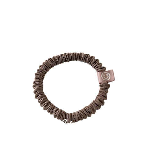Fashionable minimalist high elasticity cute bun headband intestinal hair tie elastic band for women, durable hair tie