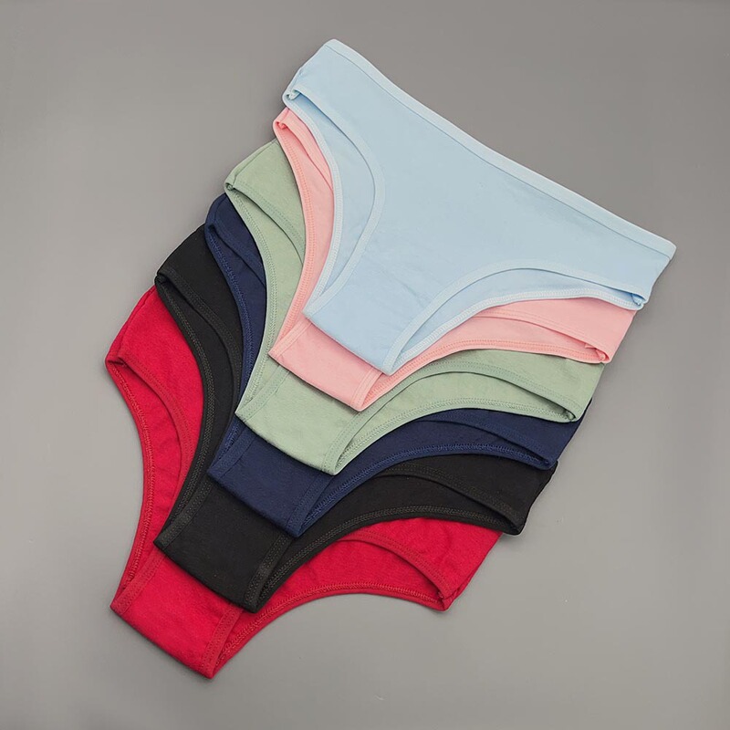 Foreign Trade Women's Briefs Sexy Bikini Underwear Cotton Cross-Border E-Commerce Supply Wholesale Pure Cotton Crotch