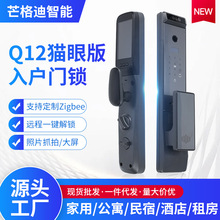 3D人脸指纹锁可视猫眼电子密码锁家用房地产高清远程智能入户门锁