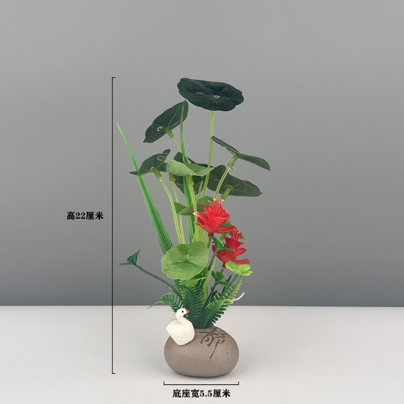 Wenpai 刺身プレート装飾料理ホテルケータリング冷菜装飾プラスチック花と植物のプレート装飾小さな装飾品|undefined