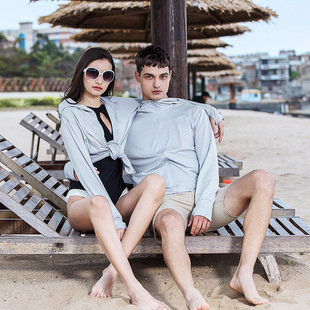 2022 Summer Couple Sun Protection Clothing New Men's Outdoor Thin Jacket Sun Protection Clothing Uv Protection Breathable