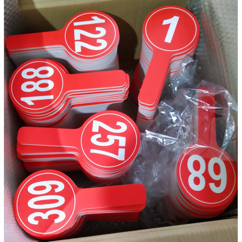 字母拍卖会数字举手牌对错晋级抢答笑脸表情牌裁判评委表决牌PVC