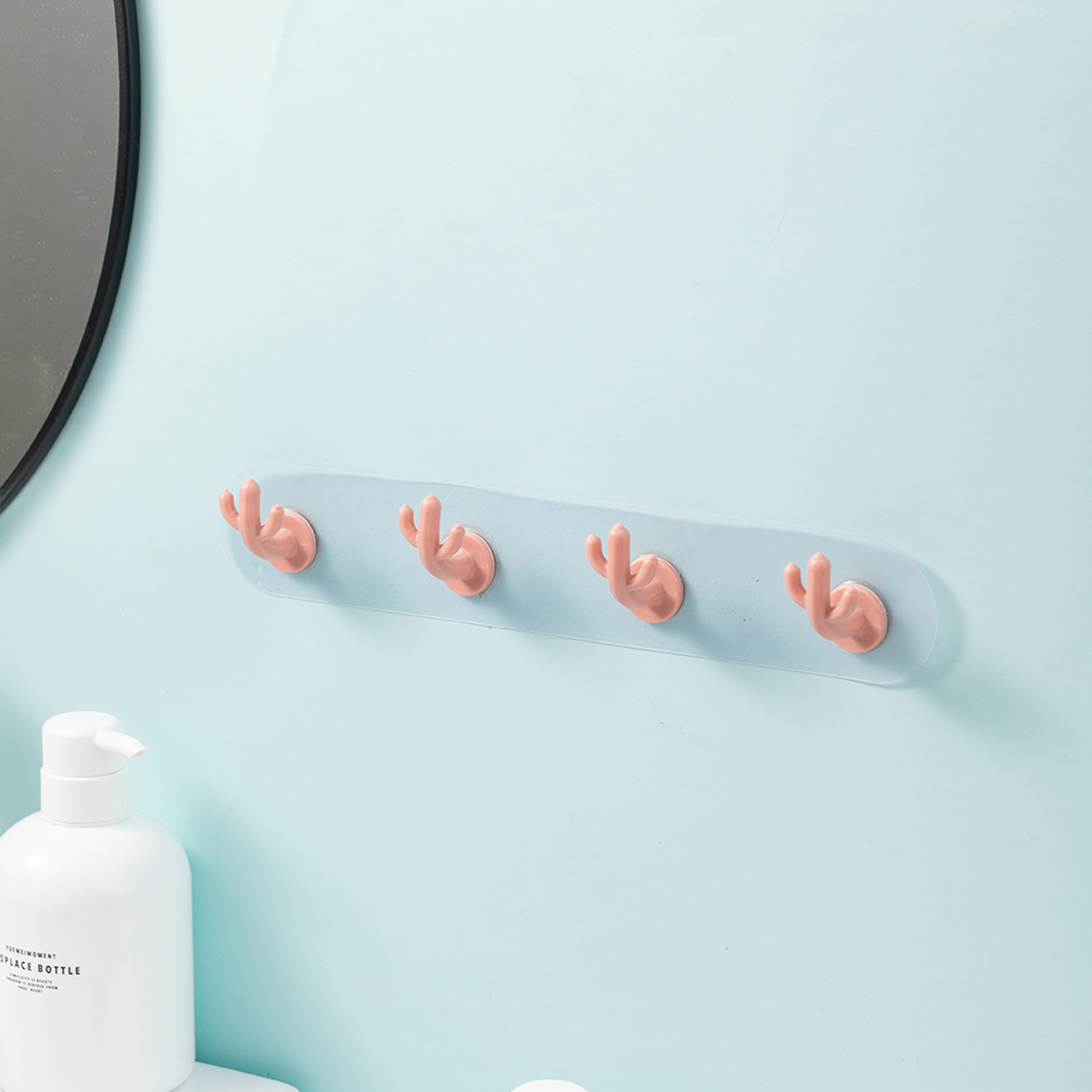 02 4 후크 핑크 (opp 가방)