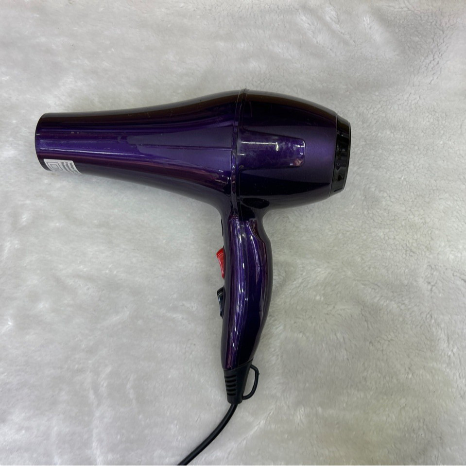Secador de Pelo de Iones Negativos de Plástico PA con Luz Azul para Hogar