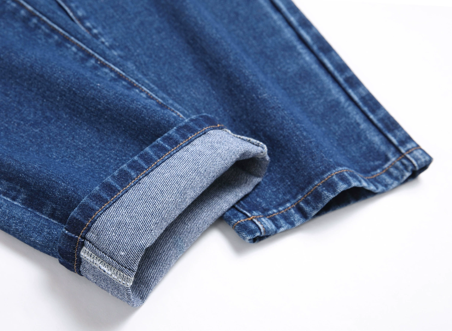 Classic blue denim demi-season jeans, Amazon, plus size