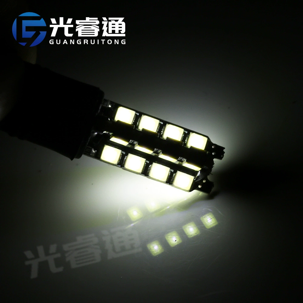 光睿通 Cross-border spot T10-2835-32SMD wide light highlights LED decoding high-power canBus