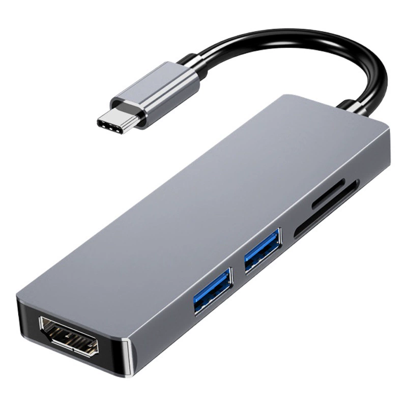 Пять в одном док-станция typec в HDMI для чтения карт памяти USB расширитель Hub концентратор пять в одном для расширения док
