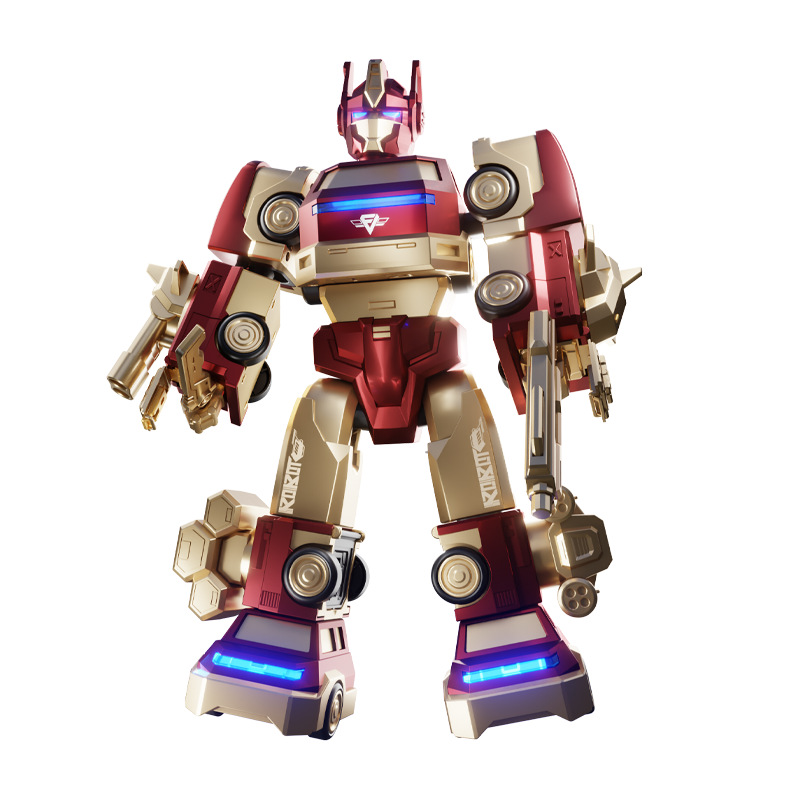 Robot de ensamblaje magnético transfronterizo auto de absorción DIY 21 en juguetes de regalo de cumpleaños modelo de niño grande