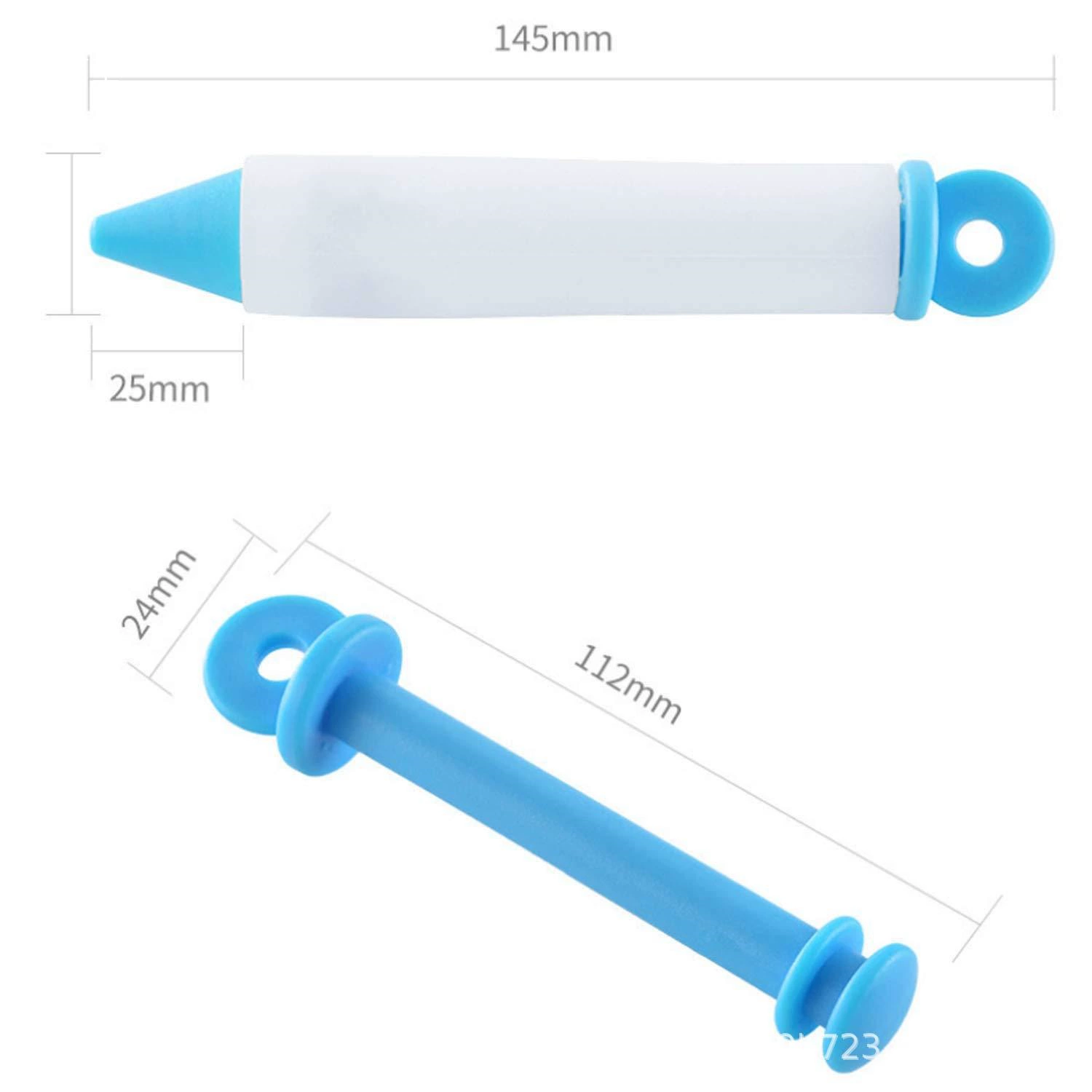 4 -headed silicon glue decorative pen cream cake writing stiches baking decorative tools Western food disk tool fruit sauce pen