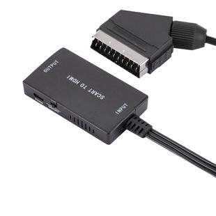 1080P HD SCART to HDMI Converter SCART to HDMI Audio and Video Cable Box Adapter