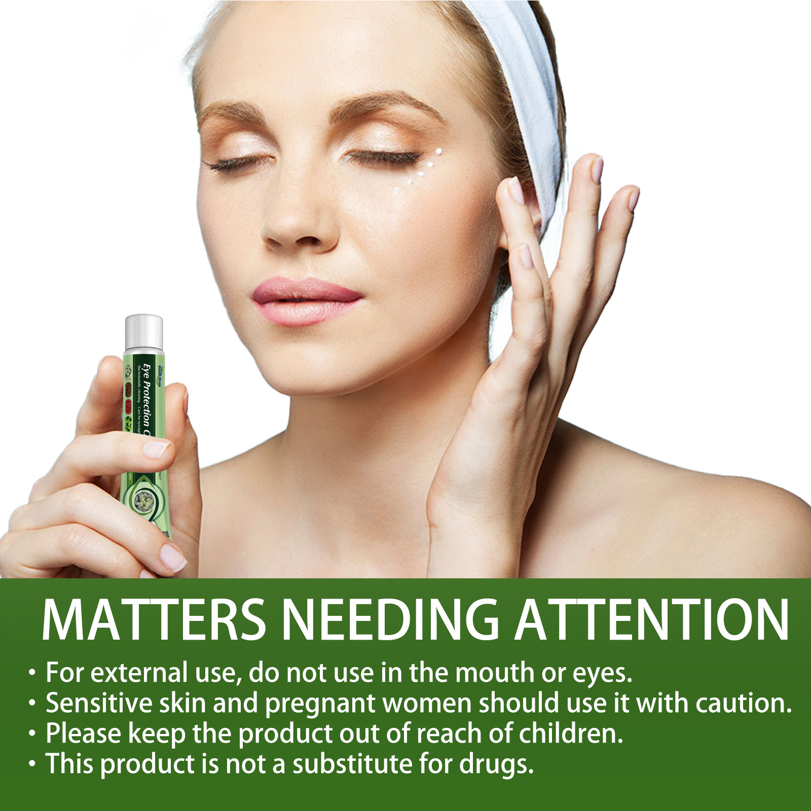 South Moon Eye Brightening Eye Ointment lindert trockene Augen, Müdigkeit und übermäßigen Augengebrauch, um nachts lange wach zu bleiben und das Sehvermögen zu schützen._voghion.com