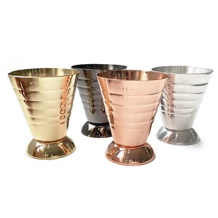 Stainless Steel Gu Division Scale Cup Bar Bartender Multi-capacity Scale Wine Distiller Cocktail Shaker