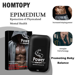 Cross-Border Homtopy Epimedium Essential Oil Scent Stick Refreshing Stick Soothing and Calming Stick to Eliminate Fatigue and Refresh the Mind