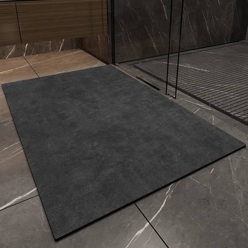 Modern Minimalist Style Solid Color Diatomaceous Earth Floor Mat, Non-Slip and Water-Absorbent Household Mat for Bathroom, Dirt-Resistant Floor Mat Modern Minimalist Style Solid Color Diatomaceous Earth Floor Mat, Non-Slip and Water-Absorbent Household Mat for Bathroom, Dirt-Resistant Floor Mat