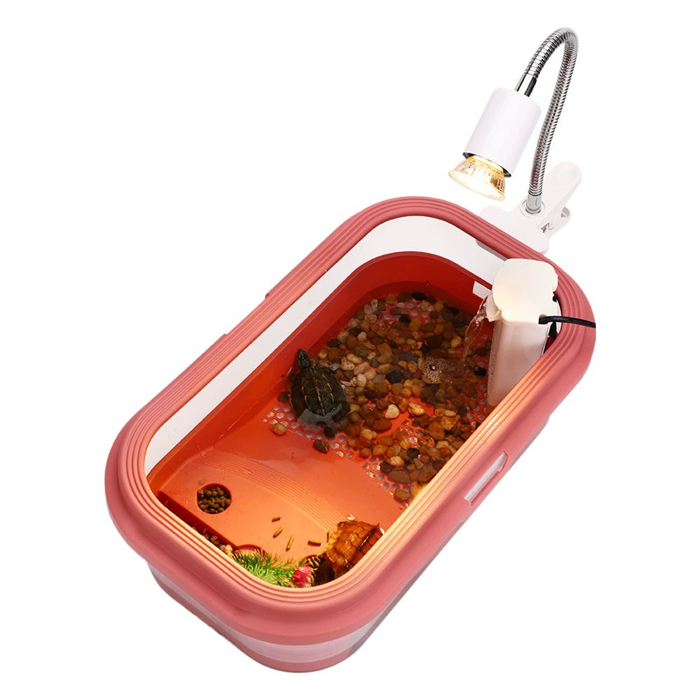 Черепаховый аквариум для домашних хозяйств с солнечными ванными виллами