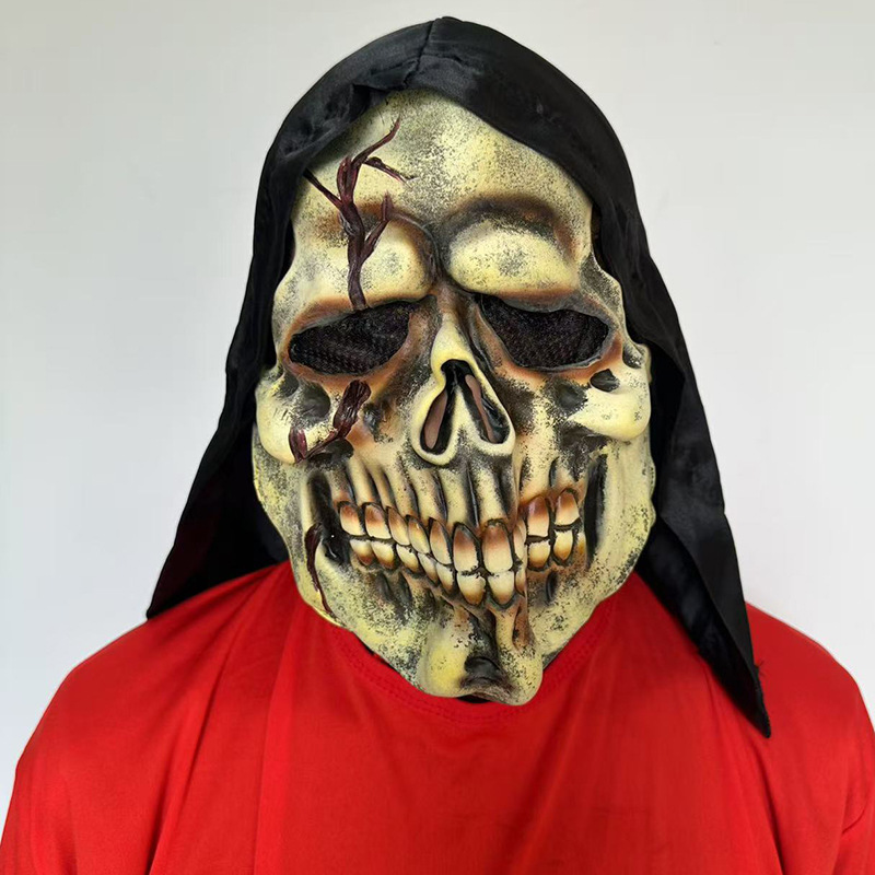 Transfronterizos Hot Conjuring 2 máscaras de monjas Halloween aterrador fantasía horror aterrador capuchón de látex monjas image 20
