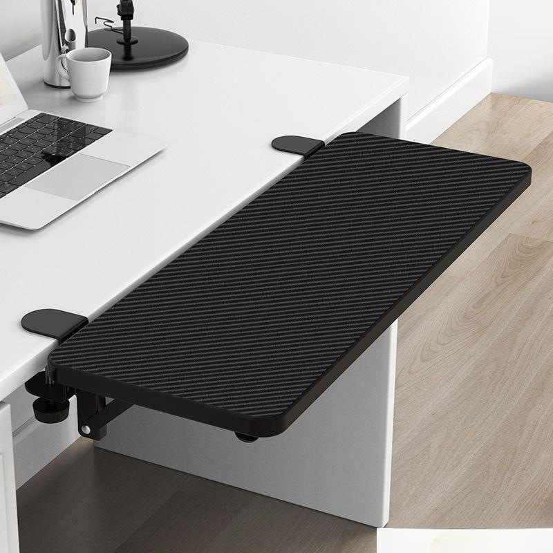 Desktop Extension Board Without Drilling, Extension Extension Computer Desk Hand Rest Bracket Folding Extension and Widening Extension Board