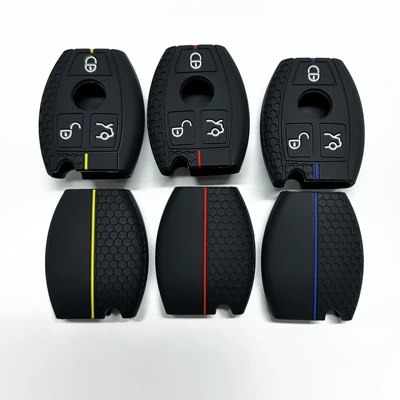 C260L GLA200 car silicone key: Static Rod/Key Bag
