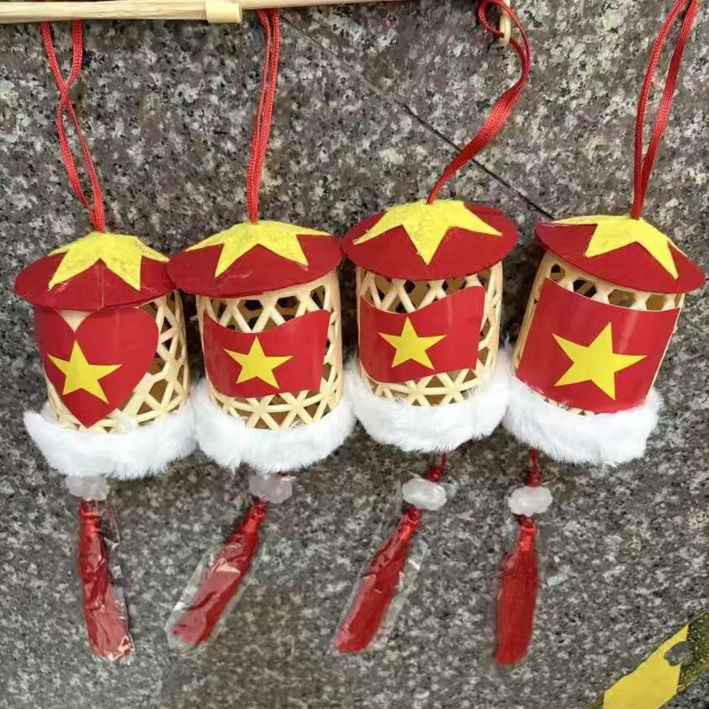 中秋节发光儿童玩具竹编灯笼手工新款古风手提玉兔景区花灯景区|undefined
