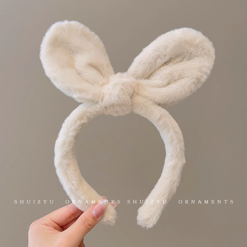 Face Wash diadema especial femenina 2023 nueva diadema femenina antideslizante horquilla de pelo de felpa Paquete de pelo banda de pelo de dibujos animados tocado