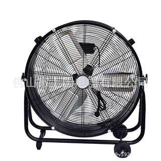 外贸出口移动岗位式商用通风扇高速强力散热电风扇桶扇drum fan