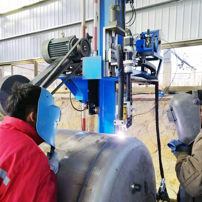 现货直缝自动焊打磨不锈钢罐桶打磨机拉丝机环缝自动焊机