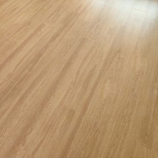 12mm Laminate Wood Flooring Household Wear-Resistant Oak Color Cream Style Wood Flooring Office Workwear Hangzhou