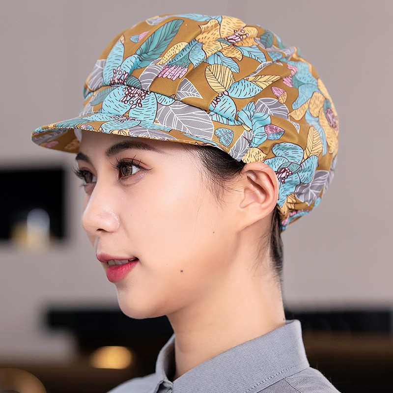 Comedor Comedor Cooker Sombrero de malla especial para cocina trasera femenina Fábrica de alimentos transpirable Taller de trabajo Sombrero de fábrica al por mayor