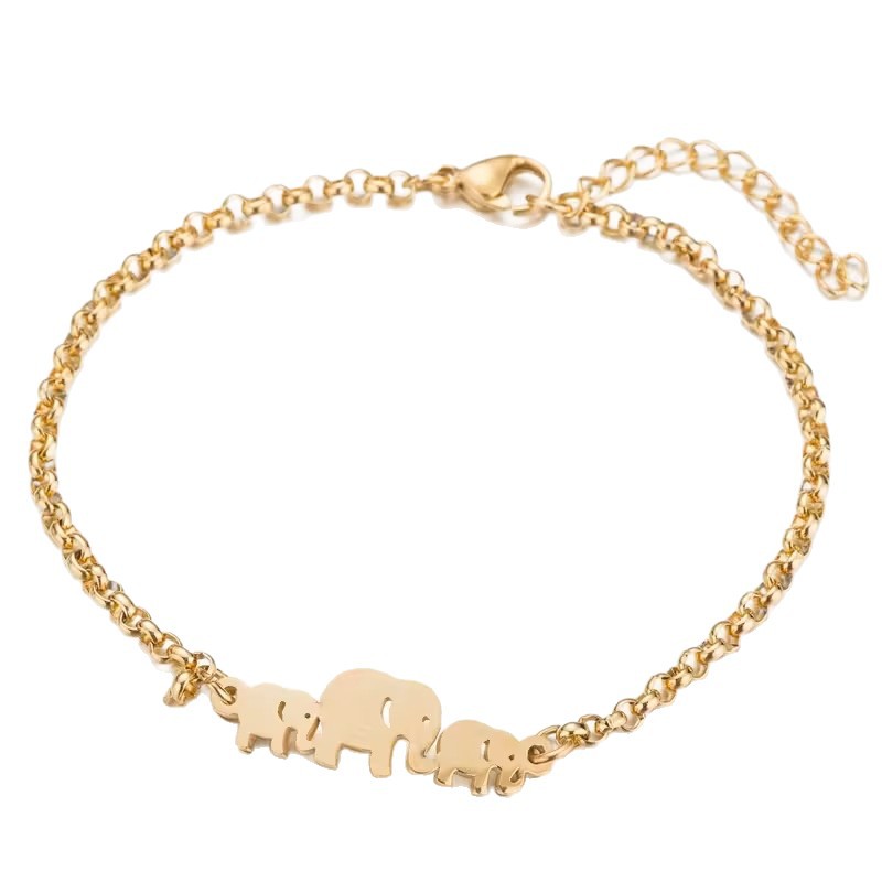 Damen Armband Aus Titanstahl Wasserfestes Modeschmuckstück_voghion.com