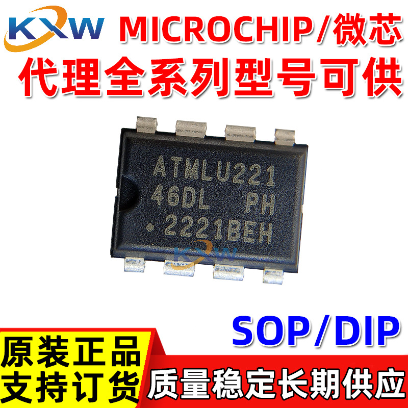 AT93C46D-PU AT93C46 AT93C46DN-SH-T MICROCHIP/微芯代理 EEPROM