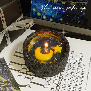 【The Moon Awakens】Niche Souvenir Aromatherapy Candle Gift Set for Home Use, Mid-Autumn Festival Gift for Women, Birthday Gift