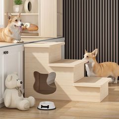 ペット用階段、犬用階段、小型犬用ベッド、ベッド用はしご、ベッドサイドの小さな階段、子犬と猫用のはしご