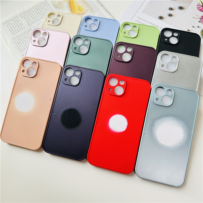 Foreign Trade Liquid Metal Paint Two-In-One Glass Case Suitable for Samsung S25 Ultra Leather-Covered Straight Edge Groove Case S24
