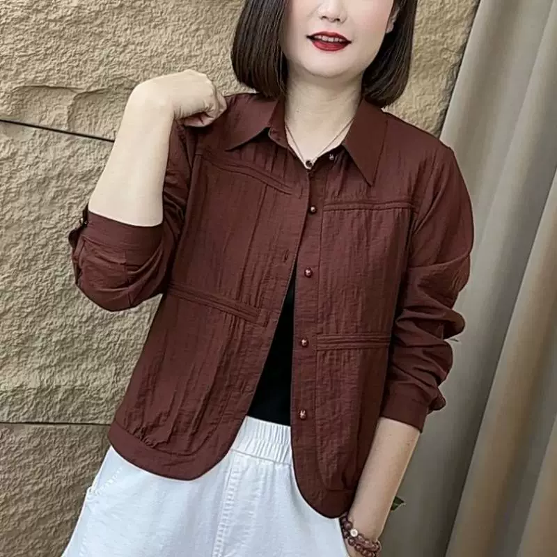 Spring summer shirt, oversize, loose fit