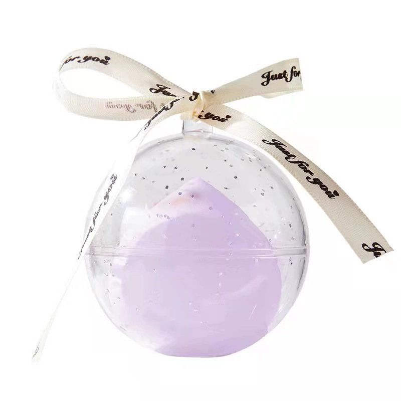 Спонж для макияжа в форме персика (Beauty Egg), без латекса, гигантский мягкий двойного назначения для сухого и влажного нанесения