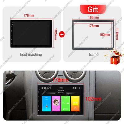 DVD Navigation Universal Bluetooth Carplay