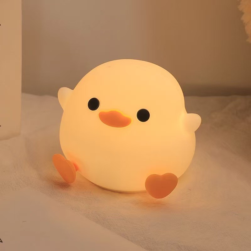Warm light-doudou duck night light [bag-charging model]