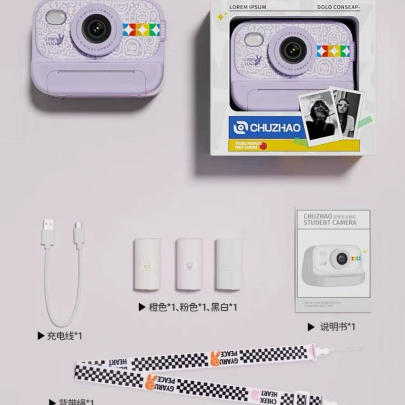 Polaroid детский фотоаппарат для фотосессий, цифровая игрушка, подарок на день рождения