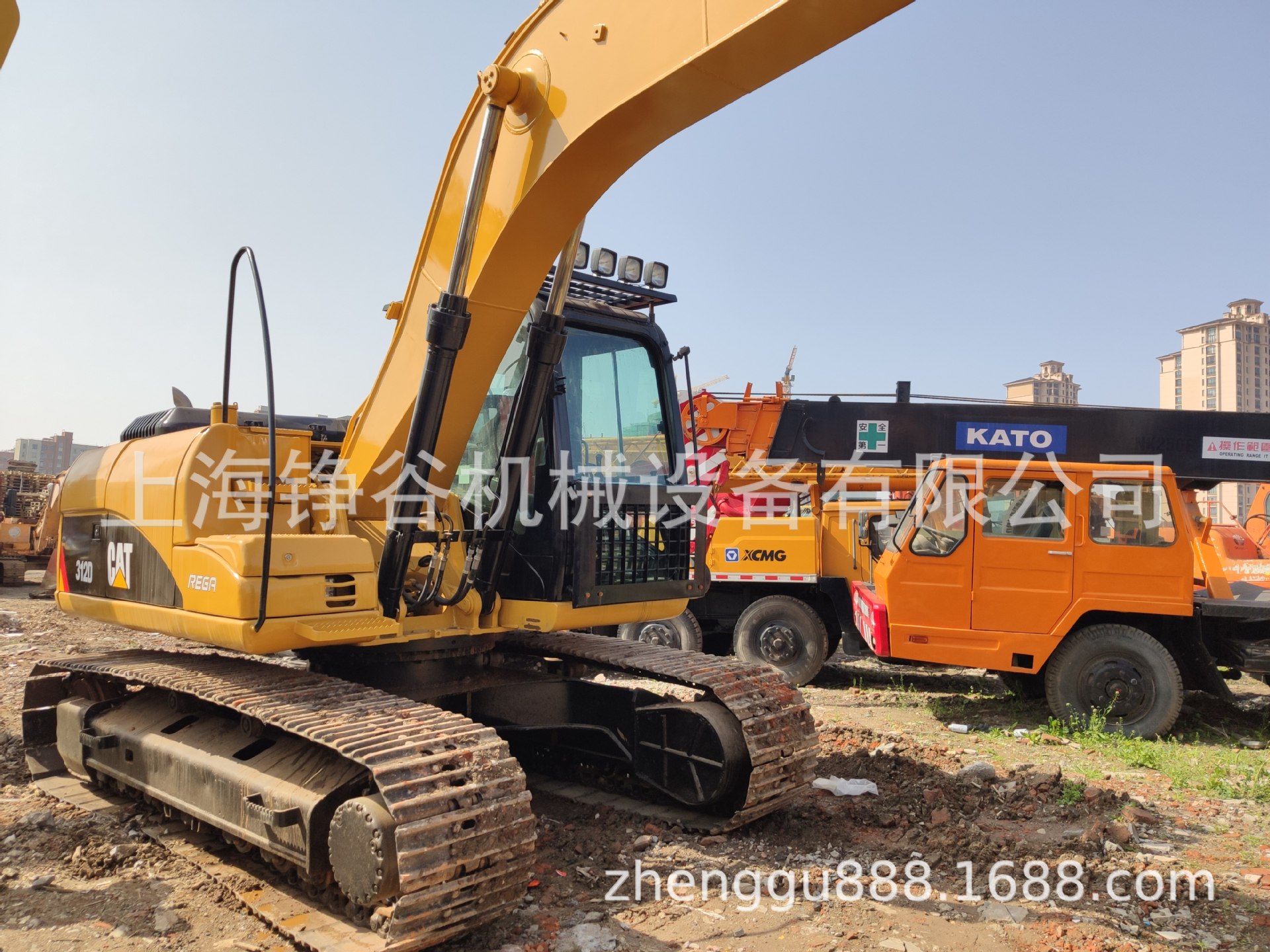 二挖掘手机出售 CAT312D挖土机 中型钩机 中国工程机械市场