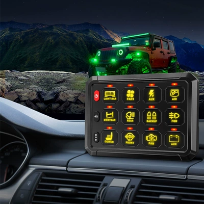 12-key touch switch panel Other power supply, ignition system
