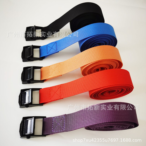 Factory wholesale zinc alloy buckle binding belt motorcycle truck cargo tensioner card board luggage rack solid 