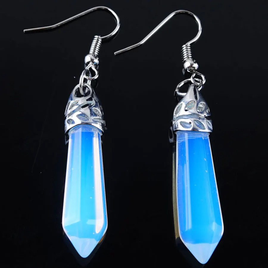 단백질 귀걸이 한 쌍