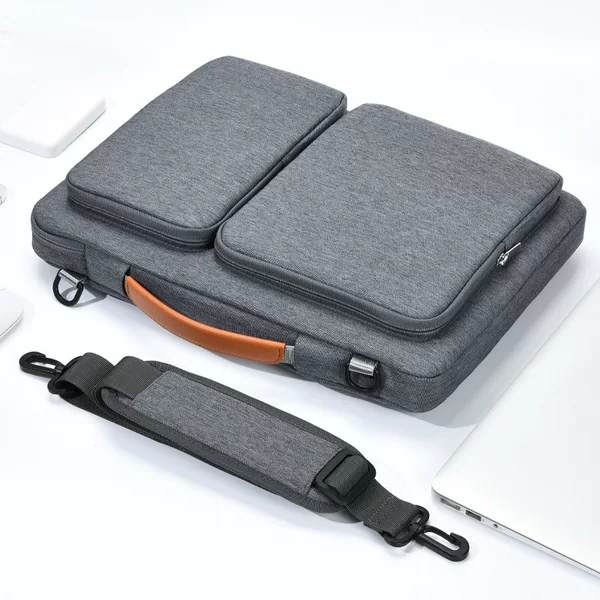 Cross-Border Airbag Shock-Proof and Drop-Proof High-End Laptop Bag 16inch Single Shoulder Cross-Body Laptop Bag 14inch