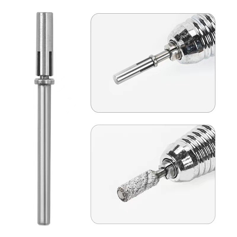 Actualización transfronteriza 3,1 Anillo de arena de uñas de tamaño pequeño rodamiento mini conjunto anillo de arena núcleo del eje manicura removedor de uñas cabeza de molienda