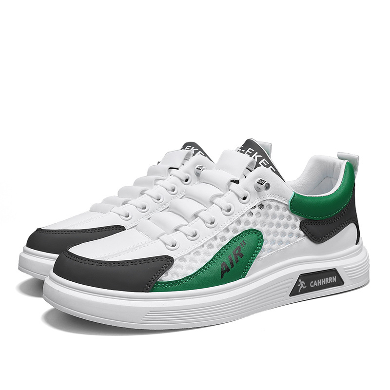 Zapatos de hombre 2026 primavera nuevos zapatos deportivos casuales de malla transpirables tendencia universal zapatos de skate de moda para hombres zapatos de moda para estudiantes image 5