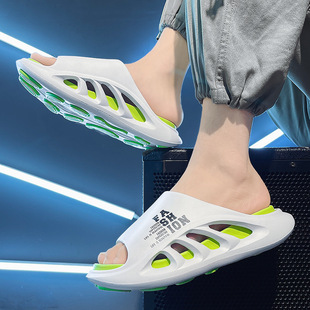 Household slippers EVA detachable Four Seasons sandals outdoor beach drooping slippers foreign trade cross-border men's sandals