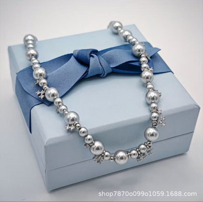 [New Product] Hefan Hejia Jewelry Bubble Nebula Necklace Light Luxury Accessories Clavicle Chain Gift for Women's Birthday