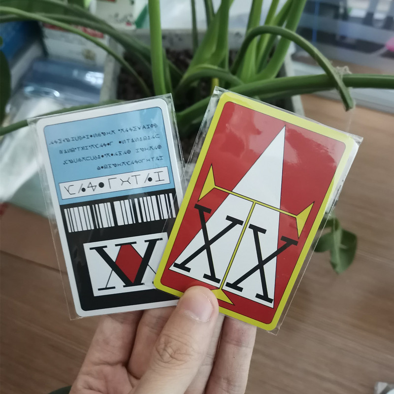 Full-time hunter license PVC card cos props