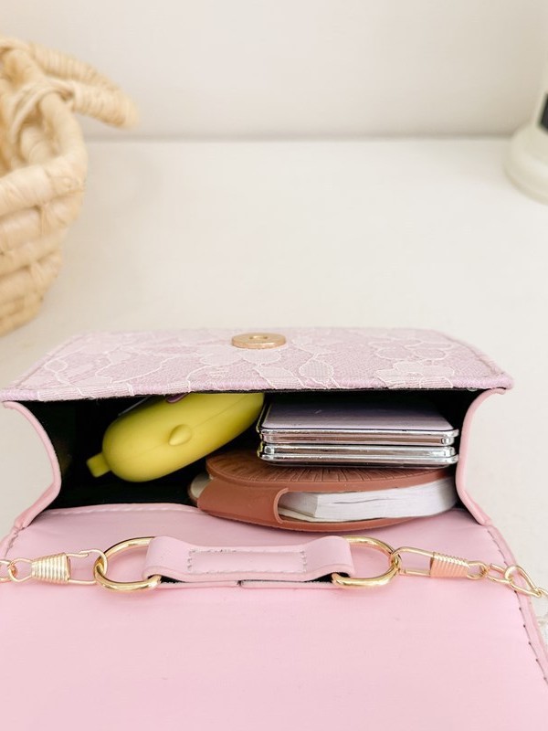 Nuevo bolso infantil de moda de otoño bolso de mochila para chicas bolso portátil de perlas princesa pequeña fragancia bolso de cambio al por mayor